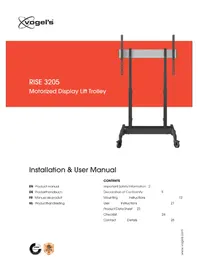 Notice VOGELS RISE 3205 Support écran plat