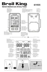 Notice Broil King 61935 Thermomètre de cuisson