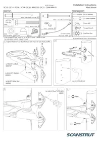 Notice Scanstrut CAMMM02 Accessoire de montage pour bateau