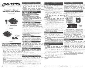 Notice NightStick TCM5BGL Lampe tactique