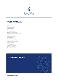 Notice Royal Catering RCCDRT20_9LG Chauffe-Plats