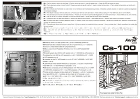 Notice AeroCool CS100 Unite Centrale