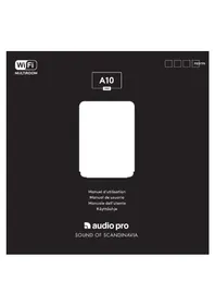 Notice AUDIO PRO SP1 Haut-parleur