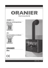 Notice ORANIER ZIVA Poêle