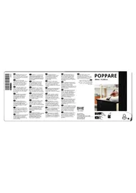 Notice IKEA POPARE 004.714.63 Produit d'entretien