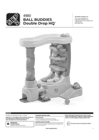 Notice Step2 BALL BUDDIES DOUBLE DROP 4980 Tente