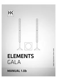 Notice HK AUDIO ELEMENTS GALA SUB 15 Speaker