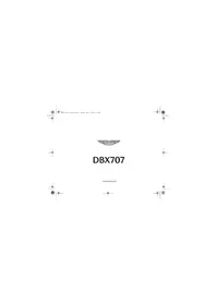 Notice Aston Martin DBX707 (2025) Voiture