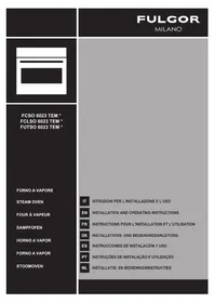 Notice Fulgor Milano FUTSO 6023 TEM IX Forno a vapor