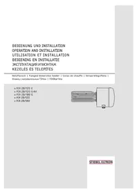 Notice STIEBEL ELTRON FCR 28120 E Chauffe-eau électrique
