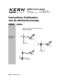 Notice Kern OZM 933 Microscope