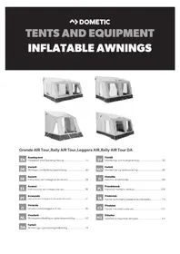 Notice DOMETIC LEGGERA AIR 220 S Tenda