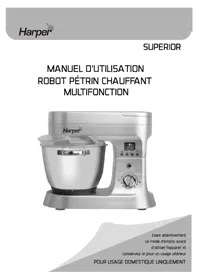 Notice HARPER SUPERIOR Robot ménager