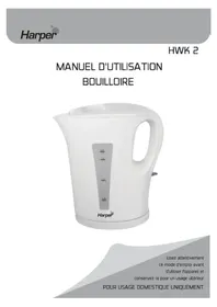 Notice HARPER HWK2 Bouilloire