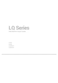 Notice DeepCool LQ360 Système de refroidissement de matériel informatique