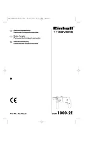 Notice Bavaria by Einhell BSM 10002E Perceuse