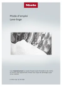 Notice MIELE WEA125 WCS Lave-linge
