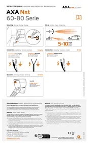 Notice AXA NXT 60 Lampe vélo