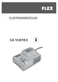 Notice Flex CA 10.818.0 Batterijlader