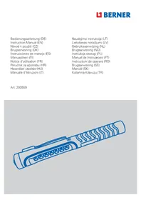 Notice BERNER 200559 Lampe