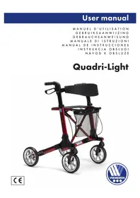 Notice Vermeiren QUADRILIGHT Déambulateur médical