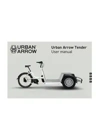 Notice Urban Arrow TENDER 1000 Vélo électrique