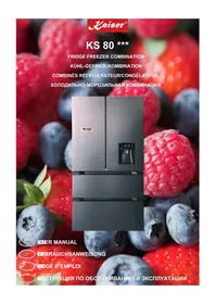 Notice Kaiser KS 80425 ELFAD N Réfrigérateur