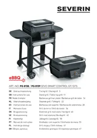 Notice SEVERIN SEVO PG 8142 Gril électrique