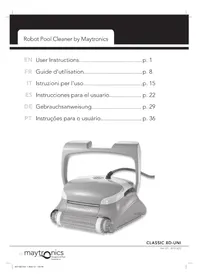 Notice MAYTRONICS DOLPHIN EASY COMFORT Aspirateur robot