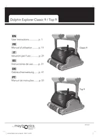 Notice MAYTRONICS DOLPHIN PS40 Aspirateur robot