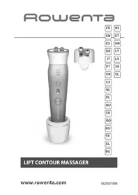Notice ROWENTA LIFT CONTOUR LV7030F0 Aparelho de massagem