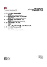 Notice 3M N95 Masque respiratoire