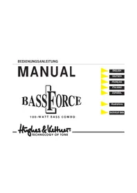 Notice HUGHES & KETTNER BASSFORCE L Amplificateur audio