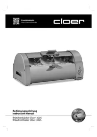 Notice Cloer 3005 Broodbakmachine