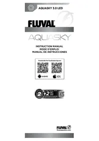 Notice Fluval AQUASKY 3.0 LED Éclairage LED