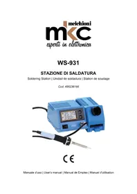 Notice MKC WS931 Machine de soudure