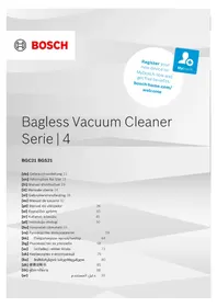 Notice BOSCH SERIE 4 BGS21WX100 Tozsoran