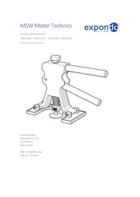 Notice MSW DA12 Outil manuel