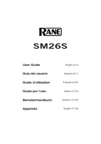 Notice Rane SM26S Audio Mixer