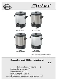 Notice STEBA ER 2 PRO Appareil de cuisson électrique