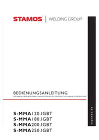 Notice Stamos SMMA 250 IGBT Poste à souder