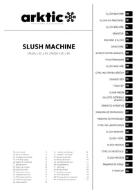 Notice Arktic 274224 Machine à slush