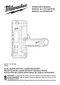 Notice MILWAUKEE 3714 Measuring tool