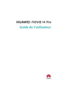 Notice HUAWEI NOVA 14 PRO Téléphone
