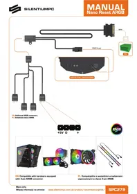 Notice SilentiumPC NANORESET ARGB Accessoire informatique