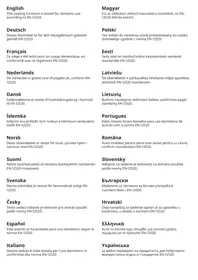 Notice IKEA BRISSUND 605.808.69 Mobilier d'assise