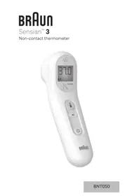 Notice BRAUN SENSIAN 3 BNT050 Electronic thermometer