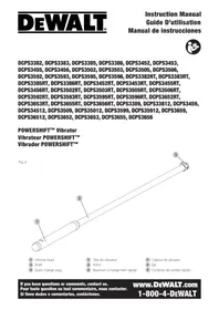 Notice DEWALT DCPS3593 Vibrateur (outil)
