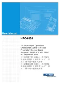 Notice Advantech HPC6120 Serveur informatique
