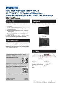 Notice Advantech PPC321SW ADL_N Ordinateur industriel